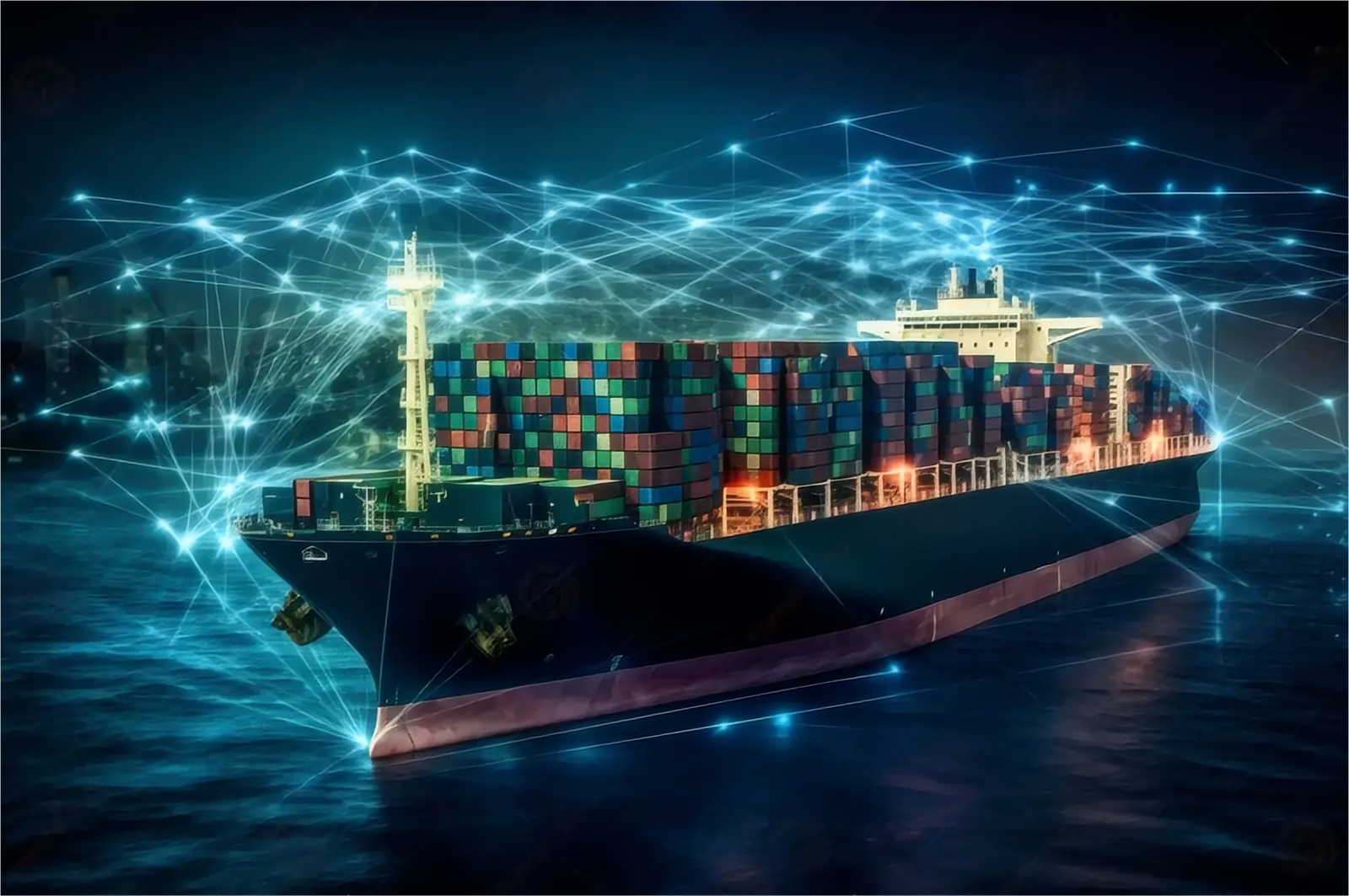 Global dropshipping logistics China map showing shipping routes