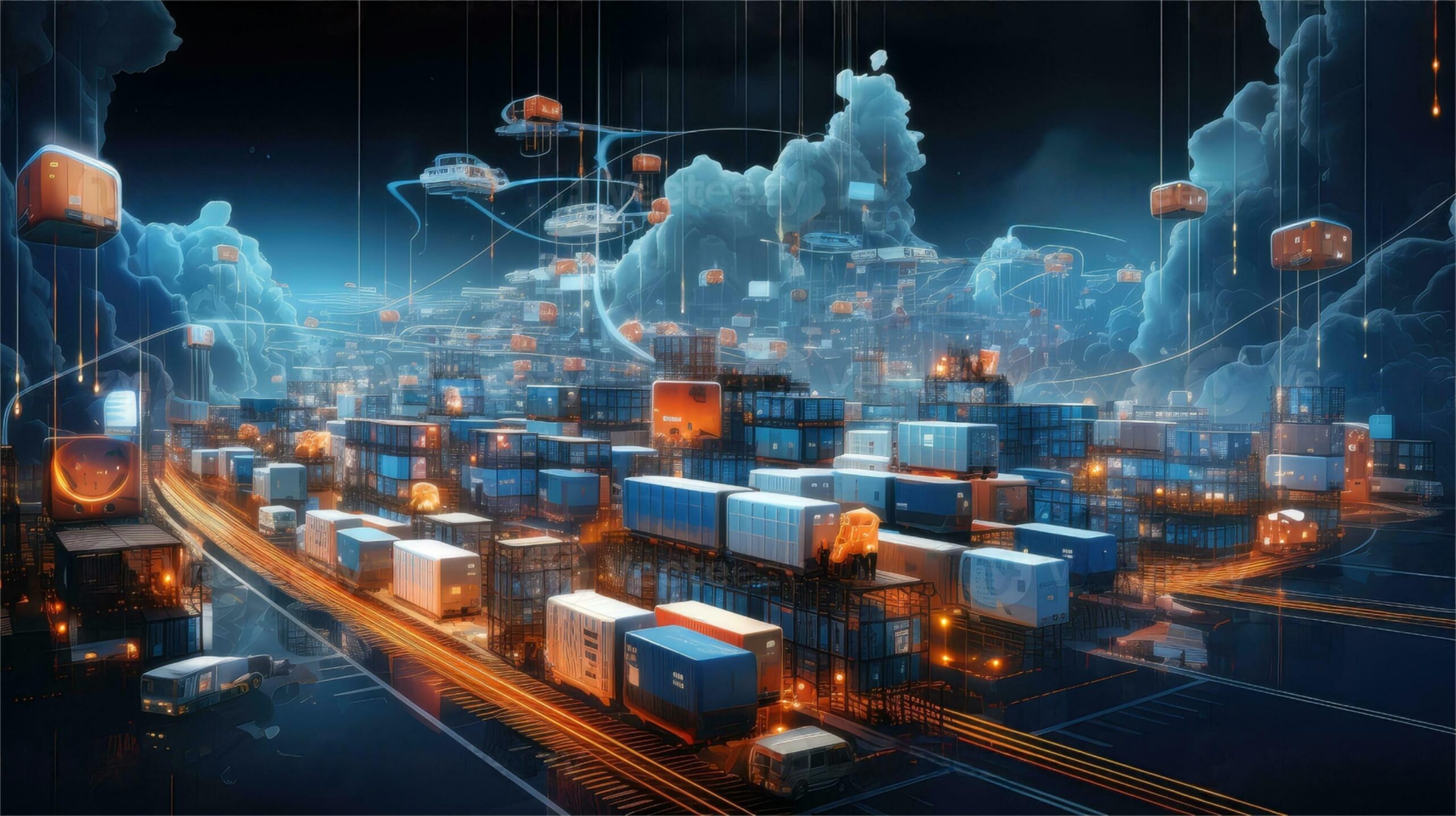 Cargo ship transporting goods for dropshipping logistics China professional USA routes