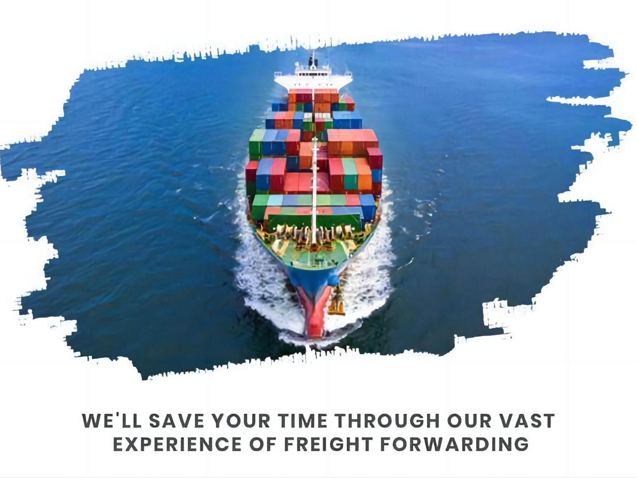 Cargo ship and airplane representing DDP shipping China door to door Spain
