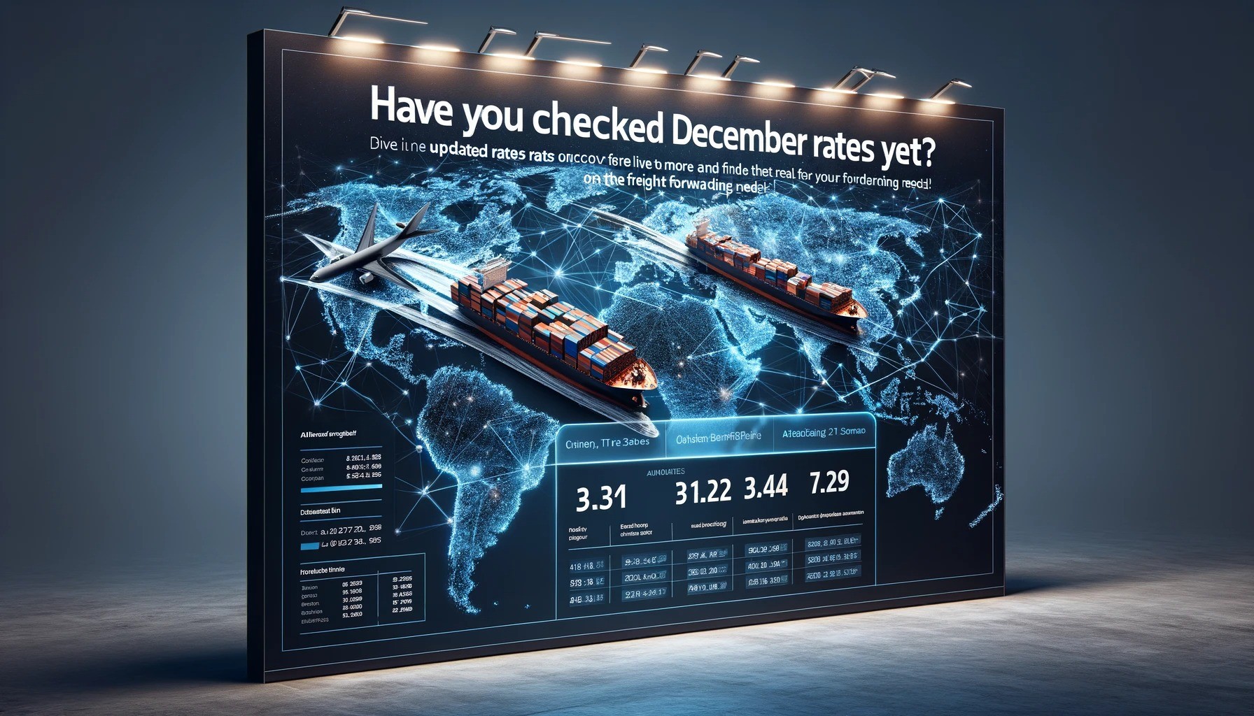 Case study illustration of FBA shipping routes