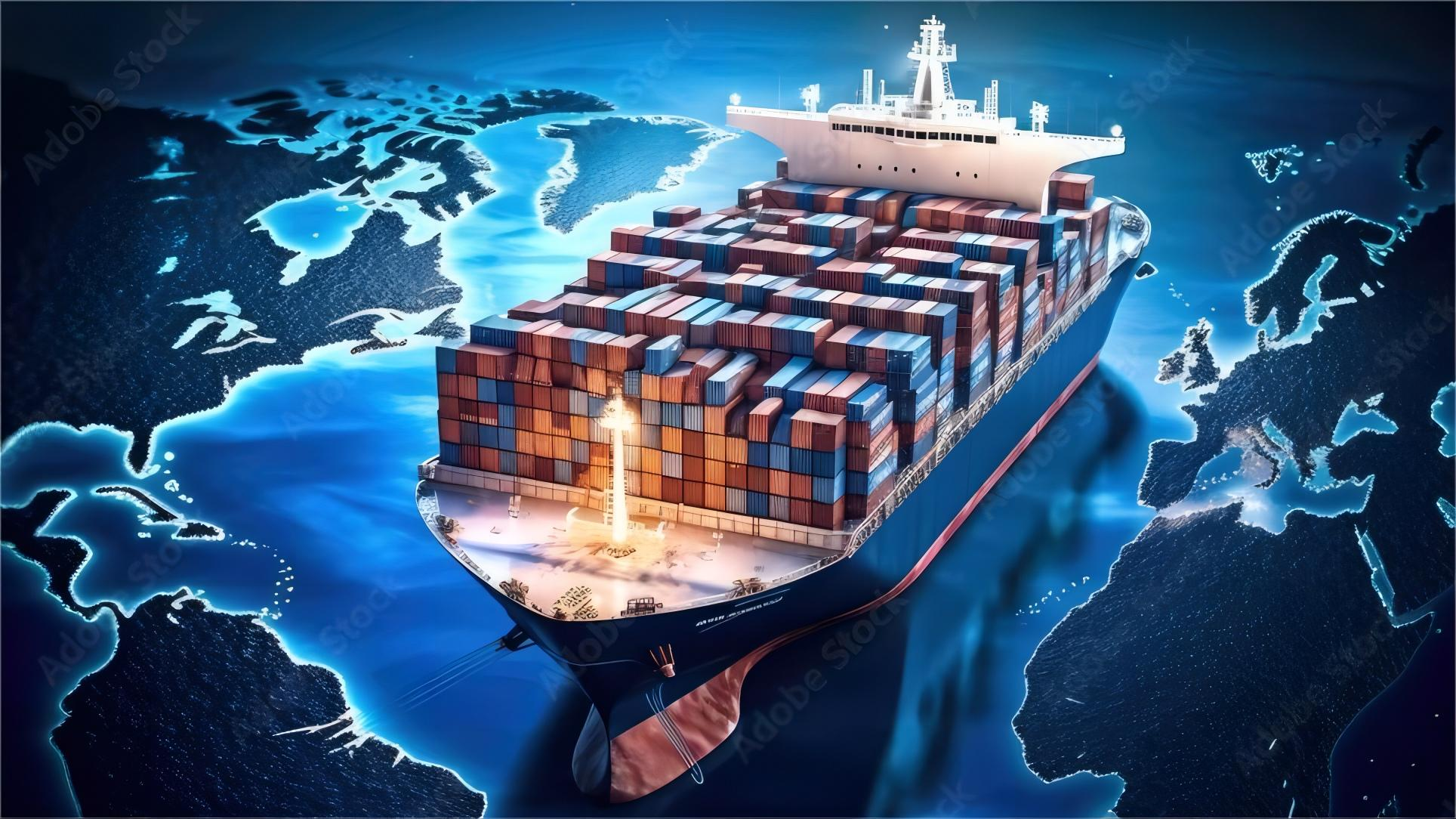 Logistics professional managing cargo handling operations