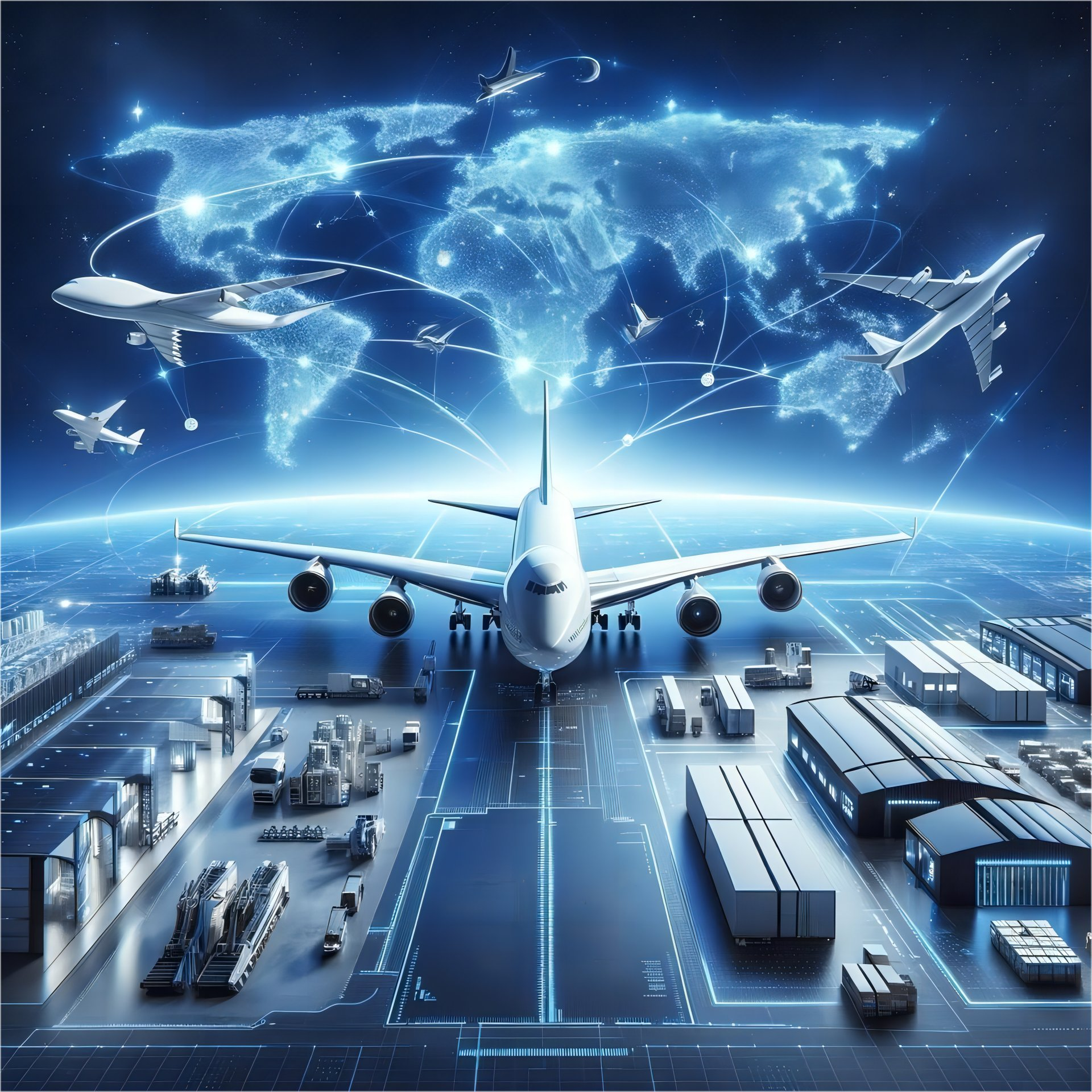 Logistics professional checking customs documentation